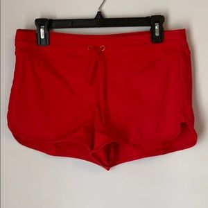 SALE! Athlete Red Swim Shorts size small